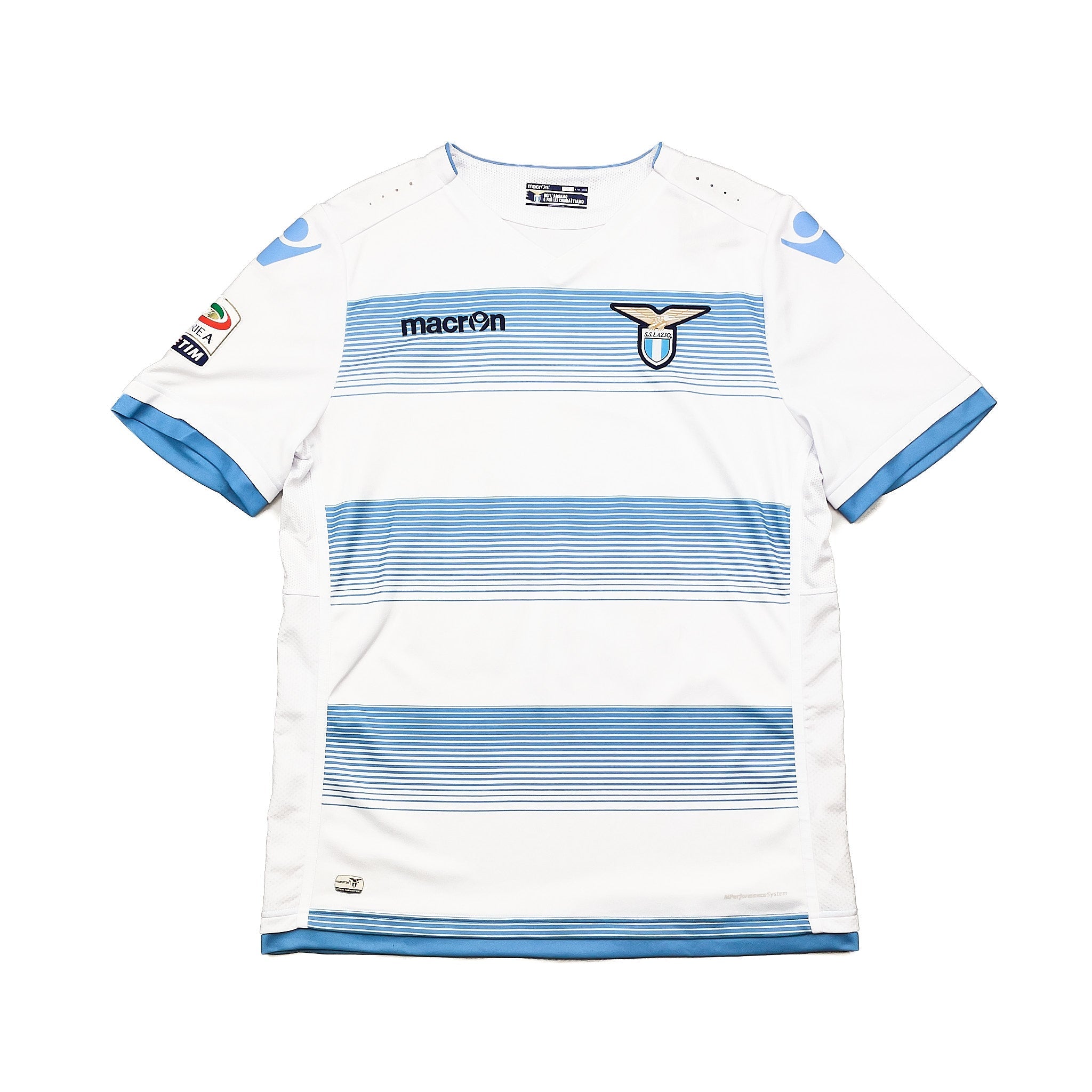 Buy 2016/17 Lazio Biglia 20 *BNWT* Third Shirt (XL) Macron ~ Free worldwide shipping ~ Authentic Vintage Football Shirts from Cult Kits