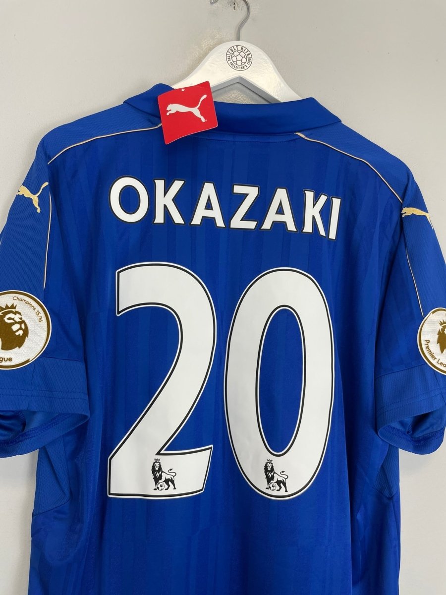 2016/17 LEICESTER CITY OKAZAKI 26 *BNWT* HOME SHIRT (XL) PUMA - Cult Kits - XL - Buy Vintage Football Shirts, Authentic Retro Football Shirts For Sale, Classic Football Shirts & Soccer Jersey