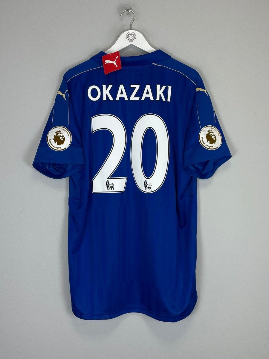 2016/17 LEICESTER CITY OKAZAKI 26 *BNWT* HOME SHIRT (XL) PUMA - Cult Kits - XL - Buy Vintage Football Shirts, Authentic Retro Football Shirts For Sale, Classic Football Shirts & Soccer Jersey