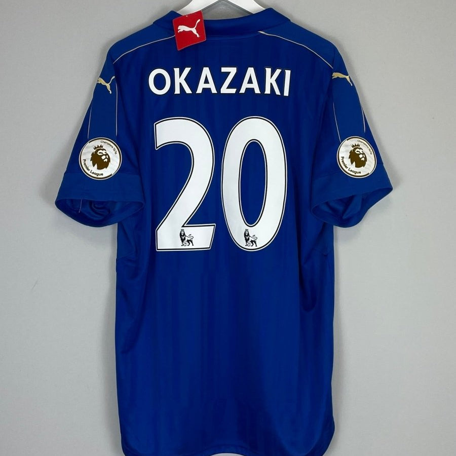 2016/17 LEICESTER CITY OKAZAKI 26 *BNWT* HOME SHIRT (XL) PUMA - Cult Kits - XL - Buy Vintage Football Shirts, Authentic Retro Football Shirts For Sale, Classic Football Shirts & Soccer Jersey