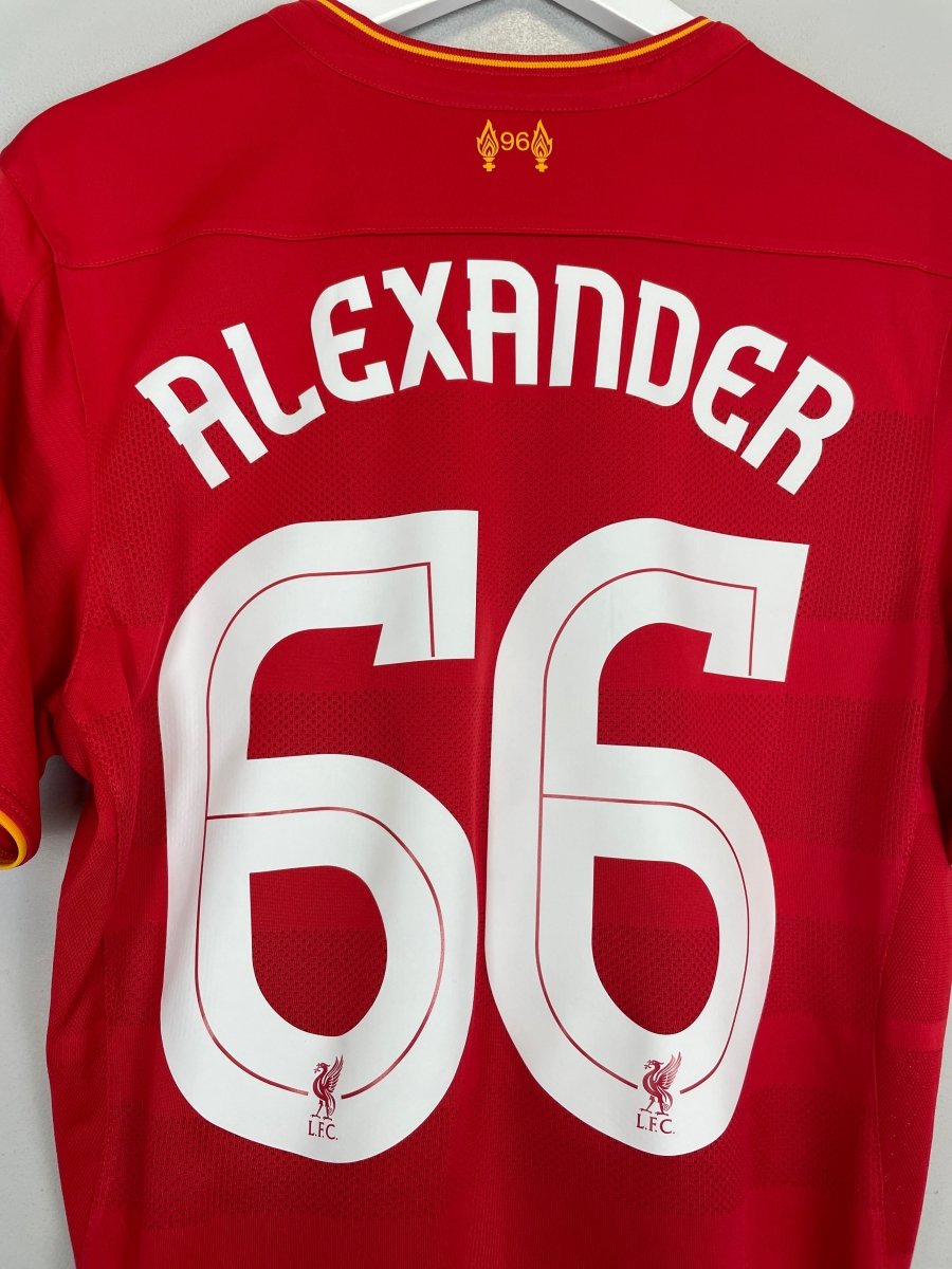 2016/17 LIVERPOOL ALEXANDER 66 HOME SHIRT (M) NEW BALANCE - Cult Kits - Medium - Buy Vintage Football Shirts, Authentic Retro Football Shirts For Sale, Classic Football Shirts & Soccer Jersey