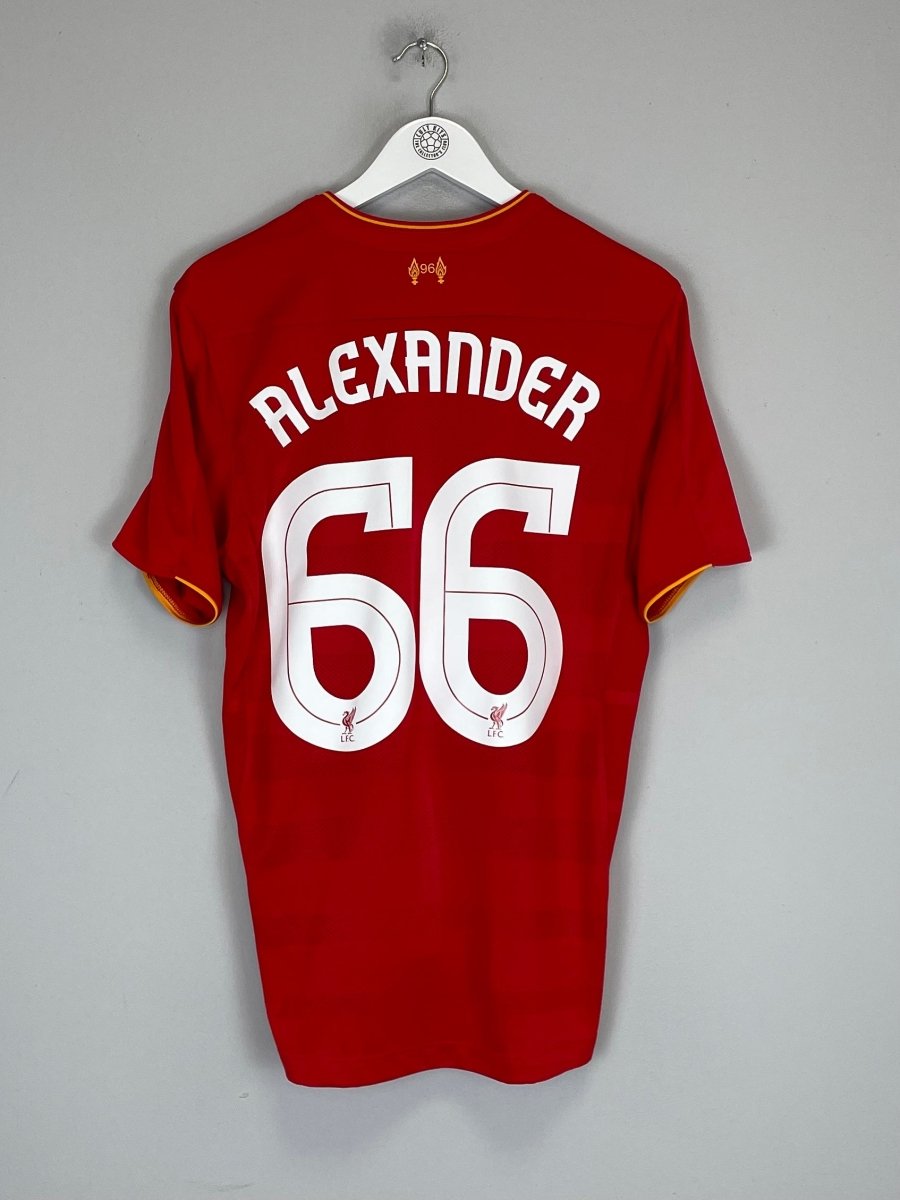 2016/17 LIVERPOOL ALEXANDER 66 HOME SHIRT (M) NEW BALANCE - Cult Kits - Medium - Buy Vintage Football Shirts, Authentic Retro Football Shirts For Sale, Classic Football Shirts & Soccer Jersey