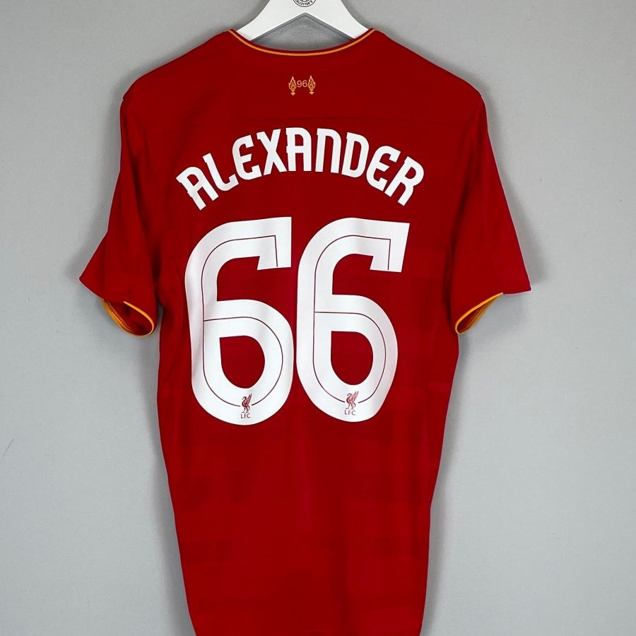 2016/17 LIVERPOOL ALEXANDER 66 HOME SHIRT (M) NEW BALANCE - Cult Kits - Medium - Buy Vintage Football Shirts, Authentic Retro Football Shirts For Sale, Classic Football Shirts & Soccer Jersey