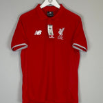 2016/17 LIVERPOOL *BNWT* POLO SHIRT (S) NEW BALANCE - Cult Kits - Small - Buy Vintage Football Shirts, Authentic Retro Football Shirts For Sale, Classic Football Shirts & Soccer Jersey