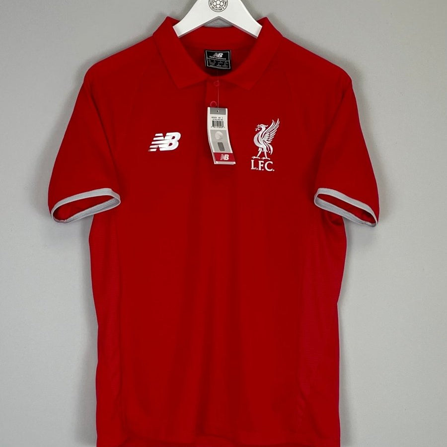 2016/17 LIVERPOOL *BNWT* POLO SHIRT (S) NEW BALANCE - Cult Kits - Small - Buy Vintage Football Shirts, Authentic Retro Football Shirts For Sale, Classic Football Shirts & Soccer Jersey