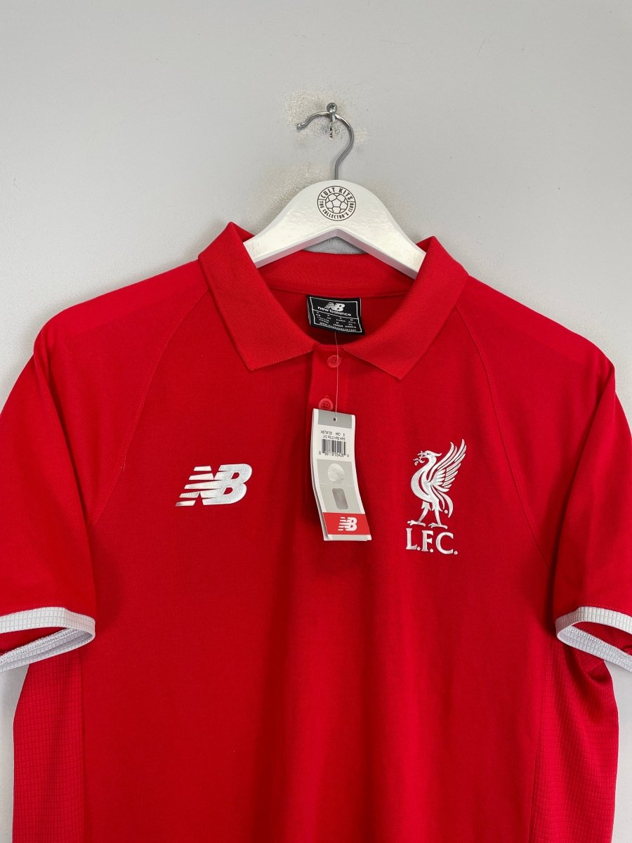 2016/17 LIVERPOOL *BNWT* POLO SHIRT (S) NEW BALANCE - Cult Kits - Small - Buy Vintage Football Shirts, Authentic Retro Football Shirts For Sale, Classic Football Shirts & Soccer Jersey