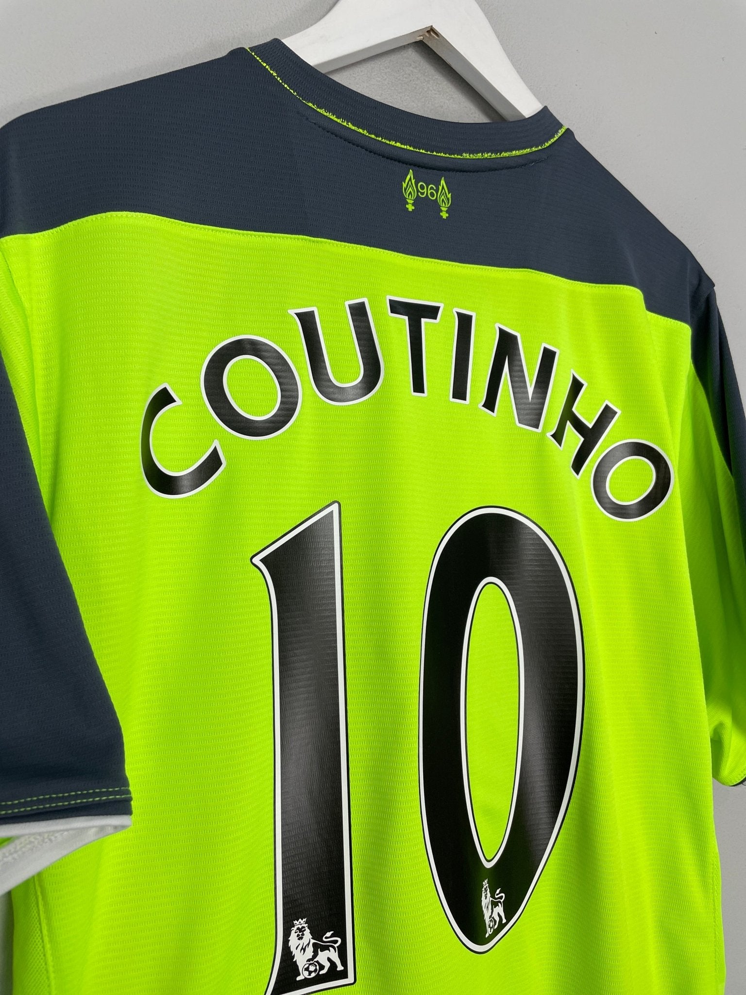 Shop 2016/17 LIVERPOOL COUTINHO #10 THIRD SHIRT (XL) NEW BALANCE, classic football shirts, vintage football shirts & retro soccer jerseys at Cult Kits