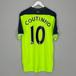 Shop 2016/17 LIVERPOOL COUTINHO #10 THIRD SHIRT (XL) NEW BALANCE, classic football shirts, vintage football shirts & retro soccer jerseys at Cult Kits