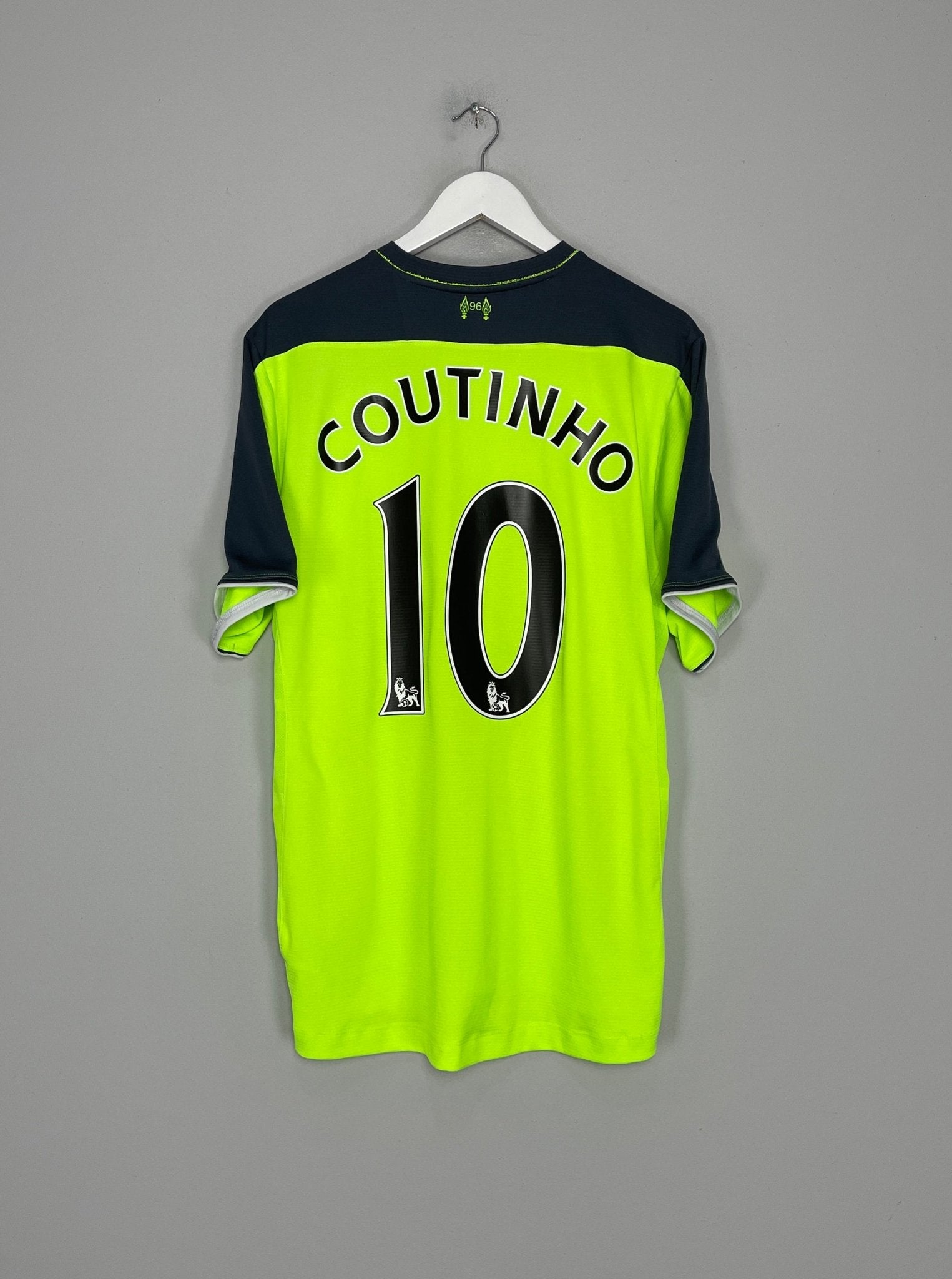 Shop 2016/17 LIVERPOOL COUTINHO #10 THIRD SHIRT (XL) NEW BALANCE, classic football shirts, vintage football shirts & retro soccer jerseys at Cult Kits
