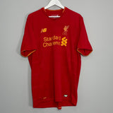 Shop 2016/17 LIVERPOOL MANE #19 HOME SHIRT (XL) NEW BALANCE, classic football shirts, vintage football shirts & retro soccer jerseys at Cult Kits