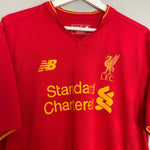 Shop 2016/17 LIVERPOOL MANE #19 HOME SHIRT (XL) NEW BALANCE, classic football shirts, vintage football shirts & retro soccer jerseys at Cult Kits
