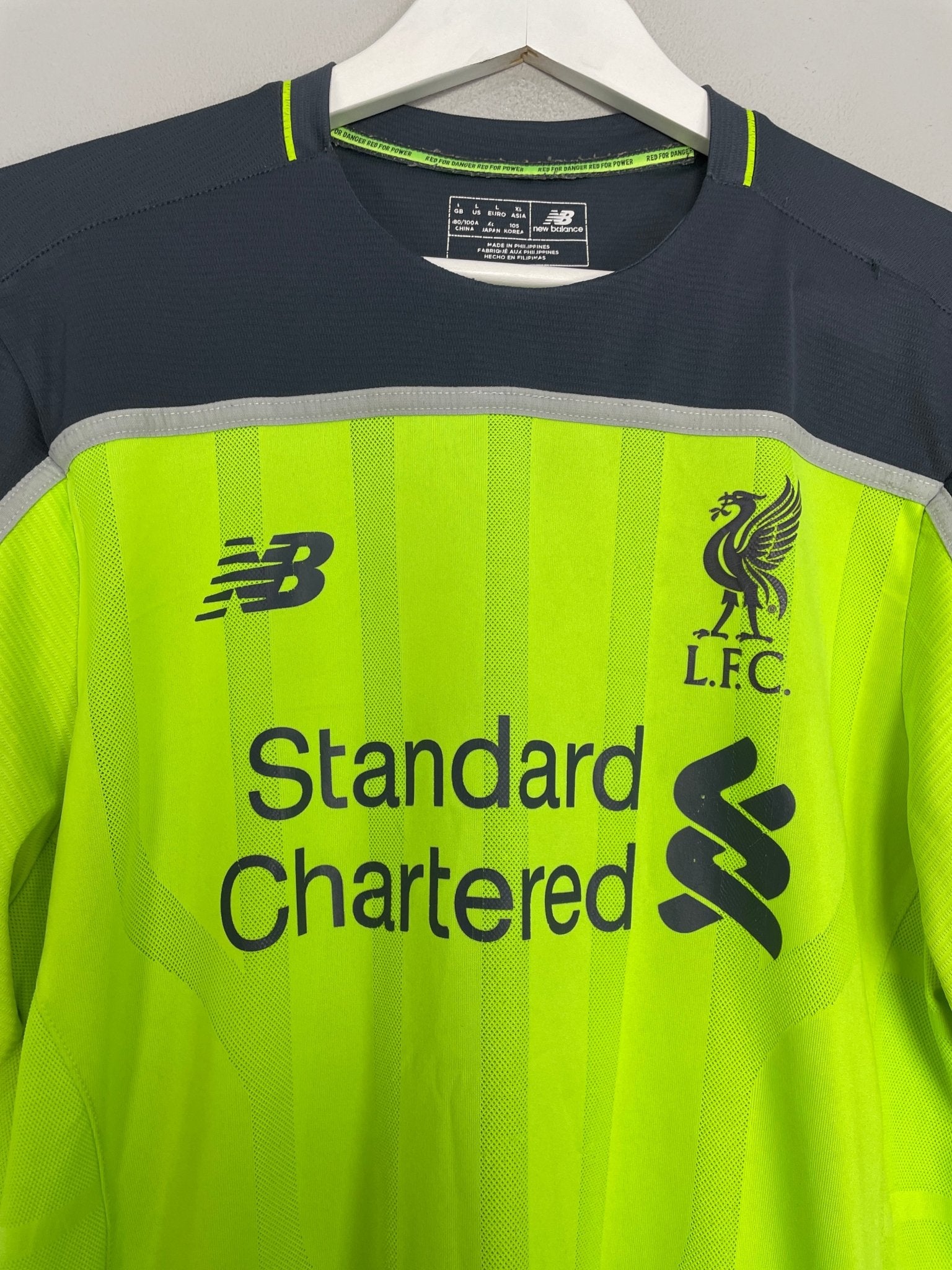 Shop 2016/17 LIVERPOOL MANE #19 THIRD SHIRT (L) NEW BALANCE, classic football shirts, vintage football shirts & retro soccer jerseys at Cult Kits