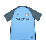Buy 2016/17 MANCHESTER CITY DE BRUYNE 17 HOME SHIRT (L) NIKE ~ Free worldwide shipping available ~ Authentic Vintage Football Shirts from Cult Kits