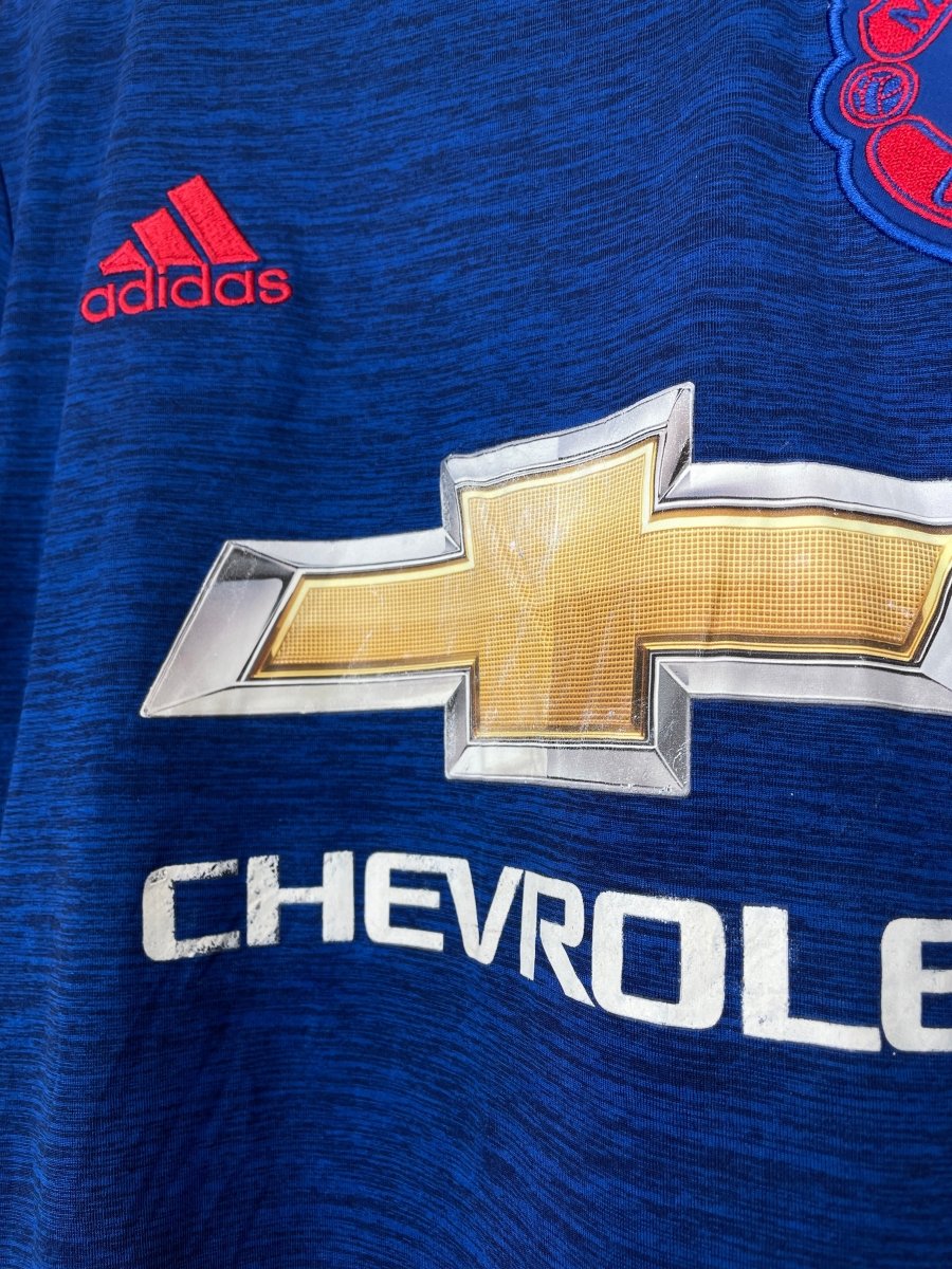 2016/17 MANCHESTER UNITED AWAY SHIRT (M) ADIDAS - Cult Kits - Medium - Buy Vintage Football Shirts, Authentic Retro Football Shirts For Sale, Classic Football Shirts & Soccer Jersey