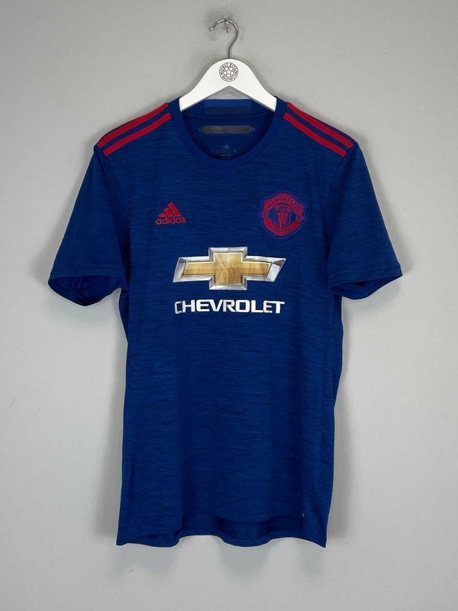 2016/17 MANCHESTER UNITED AWAY SHIRT (M) ADIDAS - Cult Kits - Medium - Buy Vintage Football Shirts, Authentic Retro Football Shirts For Sale, Classic Football Shirts & Soccer Jersey