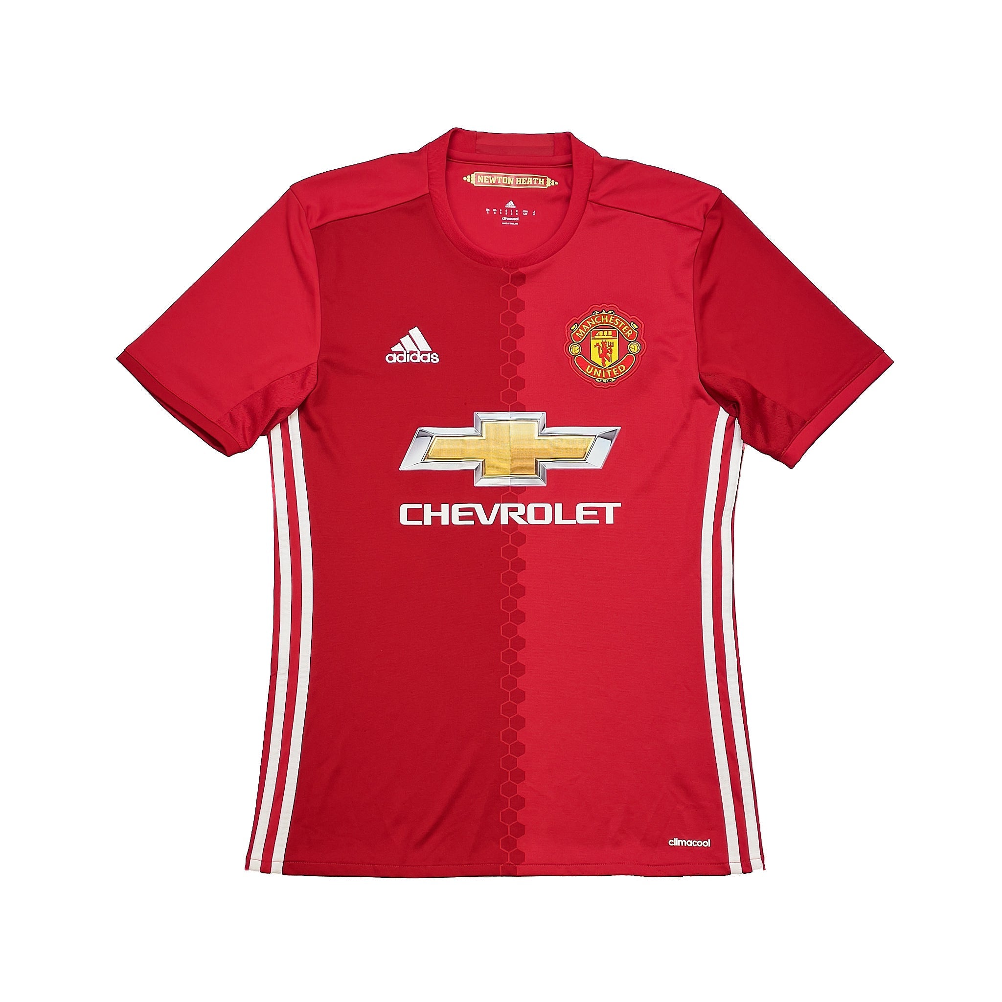 Buy 2016/17 Manchester United Home Shirt (S) Adidas ~ Free worldwide shipping ~ Authentic Vintage Football Shirts from Cult Kits