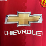 Shop 2016/17 MANCHESTER UNITED IBRAHIMOVIC #10 HOME SHIRT (XXL) ADIDAS, classic football shirts, vintage football shirts & retro soccer jerseys at Cult Kits