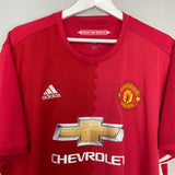 Shop 2016/17 MANCHESTER UNITED IBRAHIMOVIC #10 HOME SHIRT (XXL) ADIDAS, classic football shirts, vintage football shirts & retro soccer jerseys at Cult Kits