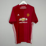Shop 2016/17 MANCHESTER UNITED IBRAHIMOVIC #10 HOME SHIRT (XXL) ADIDAS, classic football shirts, vintage football shirts & retro soccer jerseys at Cult Kits