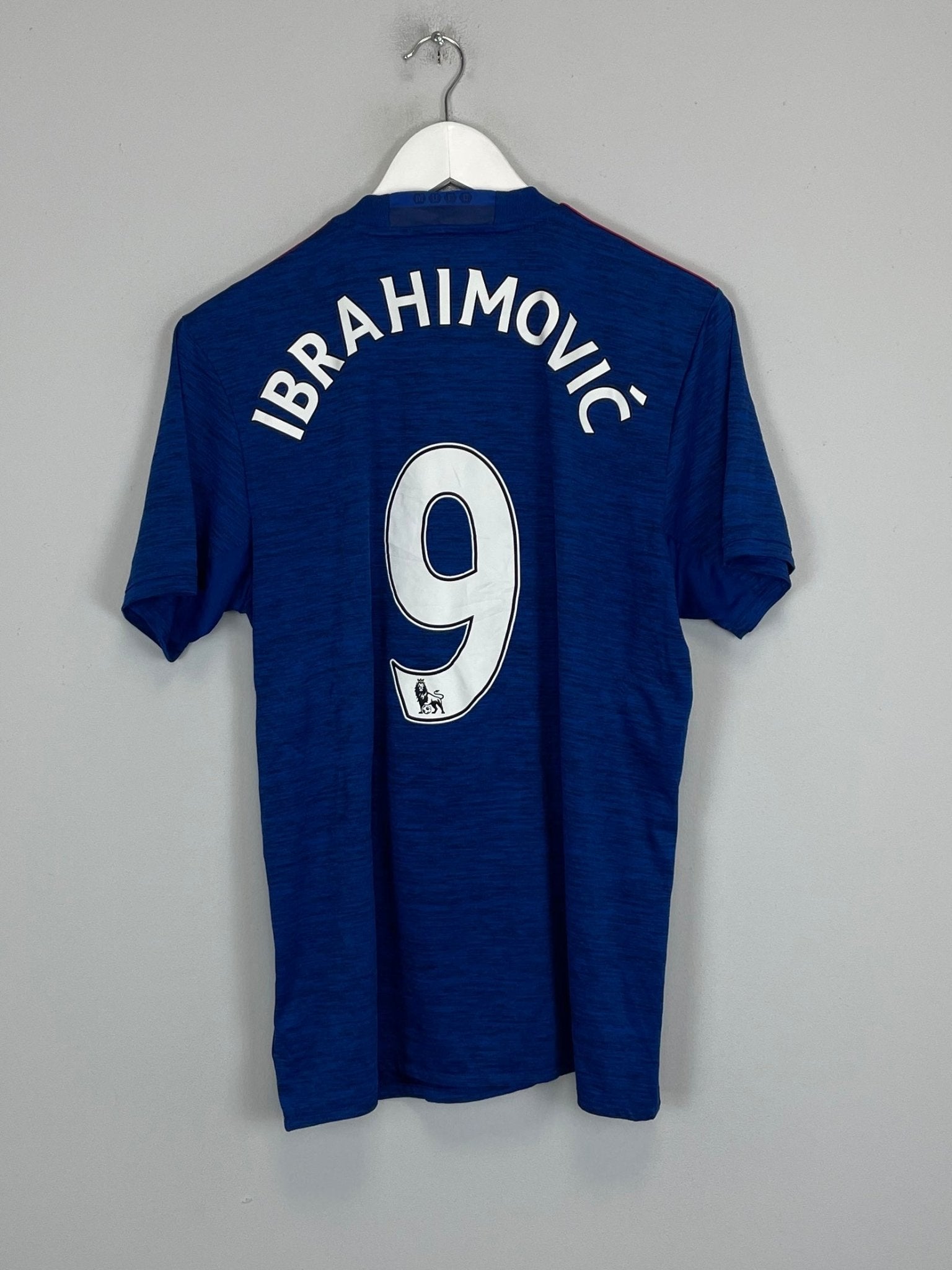 Shop 2016/17 MANCHESTER UNITED IBRAHIMOVIC #9 AWAY SHIRT (M) ADIDAS, classic football shirts, vintage football shirts & retro soccer jerseys at Cult Kits
