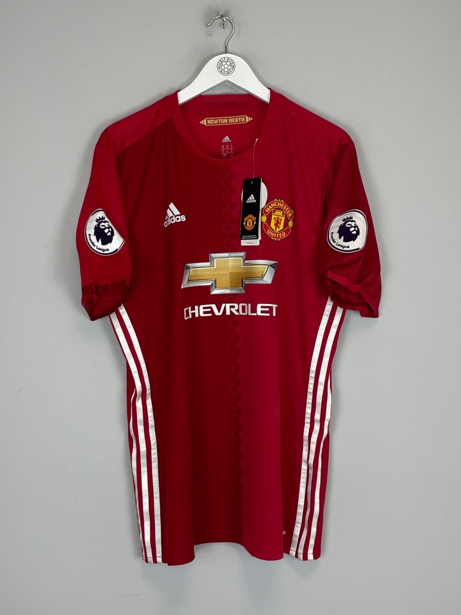 2016/17 MANCHESTER UNITED IBRAHIMOVIC 9 *BNWT* AUTHENTIC HOME SHIRT (XL) ADIDAS - Cult Kits - XL - Buy Vintage Football Shirts, Authentic Retro Football Shirts For Sale, Classic Football Shirts & Soccer Jersey