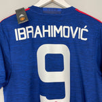 Shop 2016/17 MANCHESTER UNITED IBRAHIMOVIC #9 *BNWT* AWAY SHIRT (M) ADIDAS, classic football shirts, vintage football shirts & retro soccer jerseys at Cult Kits