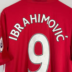 Shop 2016/17 MANCHESTER UNITED IBRAHIMOVIC #9 HOME SHIRT (L) ADIDAS, classic football shirts, vintage football shirts & retro soccer jerseys at Cult Kits