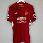 Shop 2016/17 MANCHESTER UNITED IBRAHIMOVIC #9 HOME SHIRT (L) ADIDAS, classic football shirts, vintage football shirts & retro soccer jerseys at Cult Kits