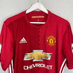 Shop 2016/17 MANCHESTER UNITED IBRAHIMOVIC #9 HOME SHIRT (L) ADIDAS, classic football shirts, vintage football shirts & retro soccer jerseys at Cult Kits