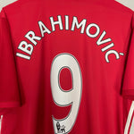 Shop 2016/17 MANCHESTER UNITED IBRAHIMOVIC #9 HOME SHIRT (XL) ADIDAS, classic football shirts, vintage football shirts & retro soccer jerseys at Cult Kits
