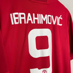 Shop 2016/17 MANCHESTER UNITED IBRAHIMOVIC #9 HOME SHIRT (XL) ADIDAS, classic football shirts, vintage football shirts & retro soccer jerseys at Cult Kits