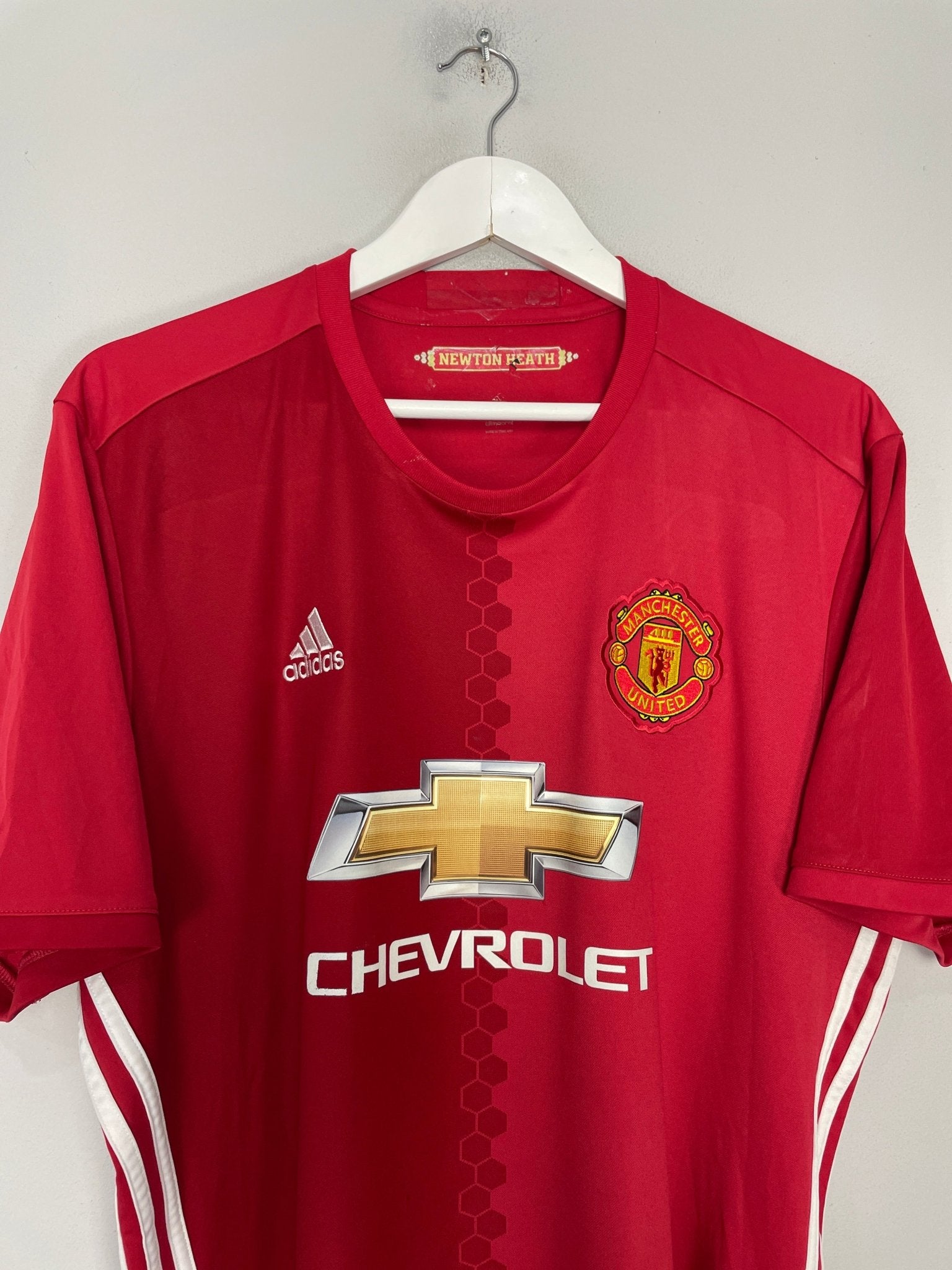 Shop 2016/17 MANCHESTER UNITED IBRAHIMOVIC #9 HOME SHIRT (XL) ADIDAS, classic football shirts, vintage football shirts & retro soccer jerseys at Cult Kits