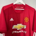 Shop 2016/17 MANCHESTER UNITED IBRAHIMOVIC #9 HOME SHIRT (XL) ADIDAS, classic football shirts, vintage football shirts & retro soccer jerseys at Cult Kits