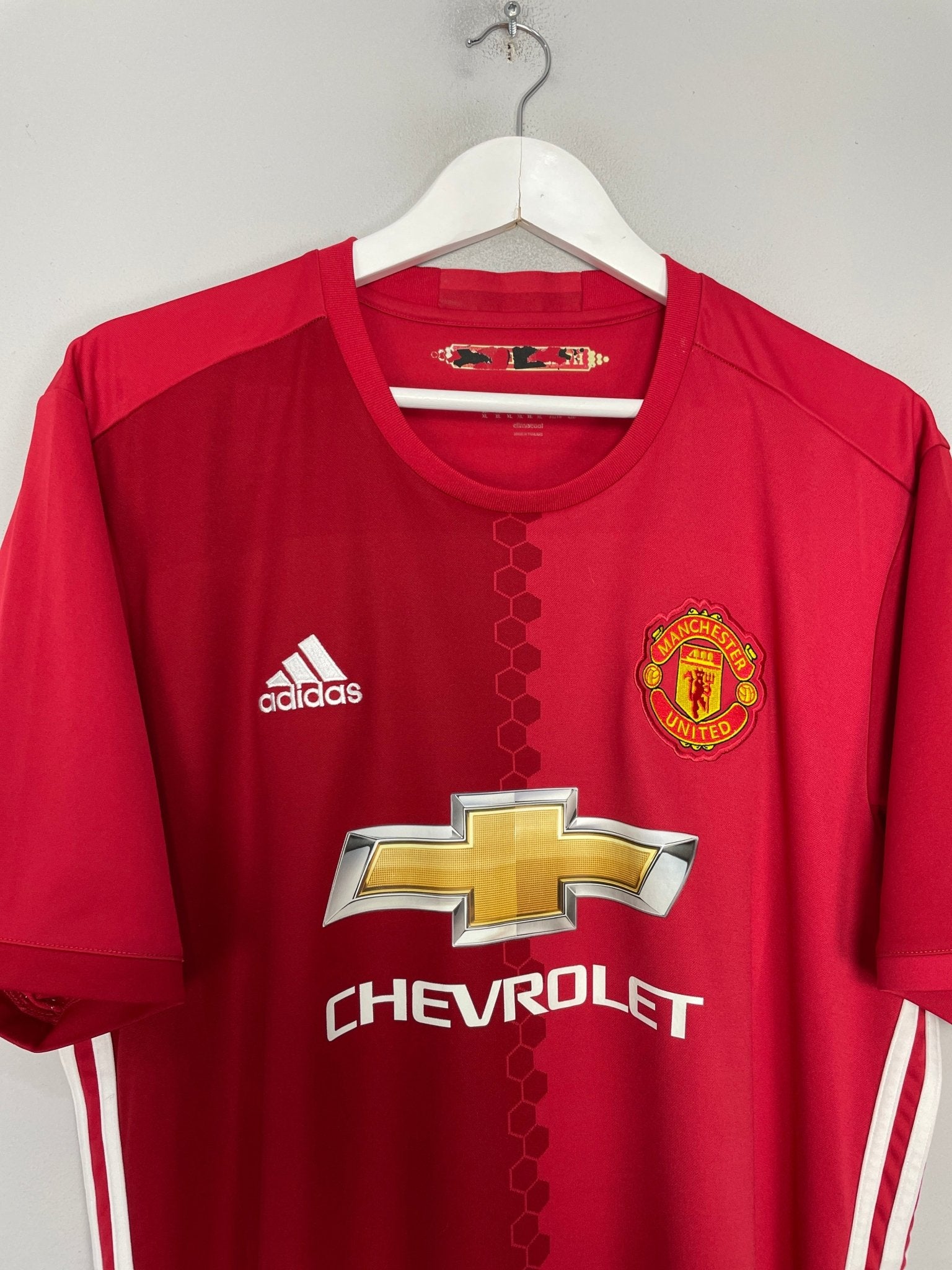 Shop 2016/17 MANCHESTER UNITED IBRAHIMOVIC #9 HOME SHIRT (XL) ADIDAS, classic football shirts, vintage football shirts & retro soccer jerseys at Cult Kits