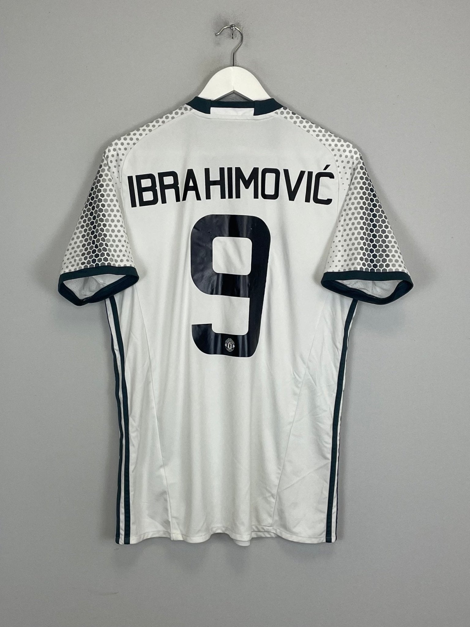 Shop 2016/17 MANCHESTER UNITED IBRAHIMOVIC #9 THIRD SHIRT (L) ADIDAS, classic football shirts, vintage football shirts & retro soccer jerseys at Cult Kits