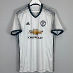 Shop 2016/17 MANCHESTER UNITED IBRAHIMOVIC #9 THIRD SHIRT (L) ADIDAS, classic football shirts, vintage football shirts & retro soccer jerseys at Cult Kits