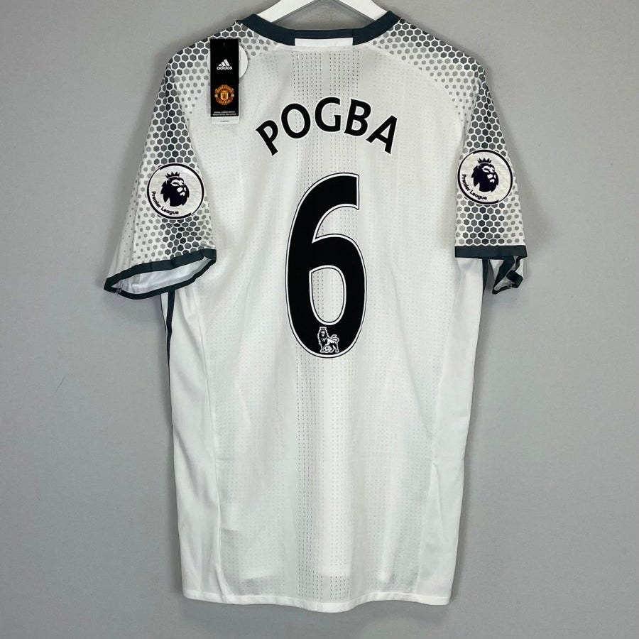 2016/17 MANCHESTER UNITED POGBA 6 *BNWT* AUTHENTIC THIRD SHIRT (XL) ADIDAS - Cult Kits - XL - Buy Vintage Football Shirts, Authentic Retro Football Shirts For Sale, Classic Football Shirts & Soccer Jersey