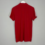 Shop 2016/17 MANCHESTER UNITED POLO SHIRT (M) ADIDAS, classic football shirts, vintage football shirts & retro soccer jerseys at Cult Kits