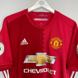 Shop 2016/17 MANCHESTER UNITED ROONEY #10 HOME SHIRT (L) ADIDAS, classic football shirts, vintage football shirts & retro soccer jerseys at Cult Kits