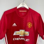 2016/17 MANCHESTER UNITED ROONEY 10 HOME SHIRT (M) ADIDAS - Cult Kits - Medium - Buy Vintage Football Shirts, Authentic Retro Football Shirts For Sale, Classic Football Shirts & Soccer Jersey