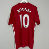 Shop 2016/17 MANCHESTER UNITED ROONEY #10 HOME SHIRT (XL) ADIDAS, classic football shirts, vintage football shirts & retro soccer jerseys at Cult Kits