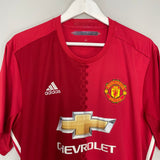 Shop 2016/17 MANCHESTER UNITED ROONEY #10 HOME SHIRT (XL) ADIDAS, classic football shirts, vintage football shirts & retro soccer jerseys at Cult Kits