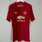 Shop 2016/17 MANCHESTER UNITED ROONEY #10 HOME SHIRT (XL) ADIDAS, classic football shirts, vintage football shirts & retro soccer jerseys at Cult Kits