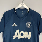 2016/17 MANCHESTER UNITED TRAINING SHIRT (M) ADIDAS - Cult Kits - Medium - Buy Vintage Football Shirts, Authentic Retro Football Shirts For Sale, Classic Football Shirts & Soccer Jersey