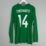 Shop 2016/17 MEXICO J.HERNANDEZ #14 L/S HOME SHIRT (XL) ADIDAS, classic football shirts, vintage football shirts & retro soccer jerseys at Cult Kits