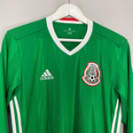 Shop 2016/17 MEXICO L/S HOME SHIRT (M) ADIDAS, classic football shirts, vintage football shirts & retro soccer jerseys at Cult Kits