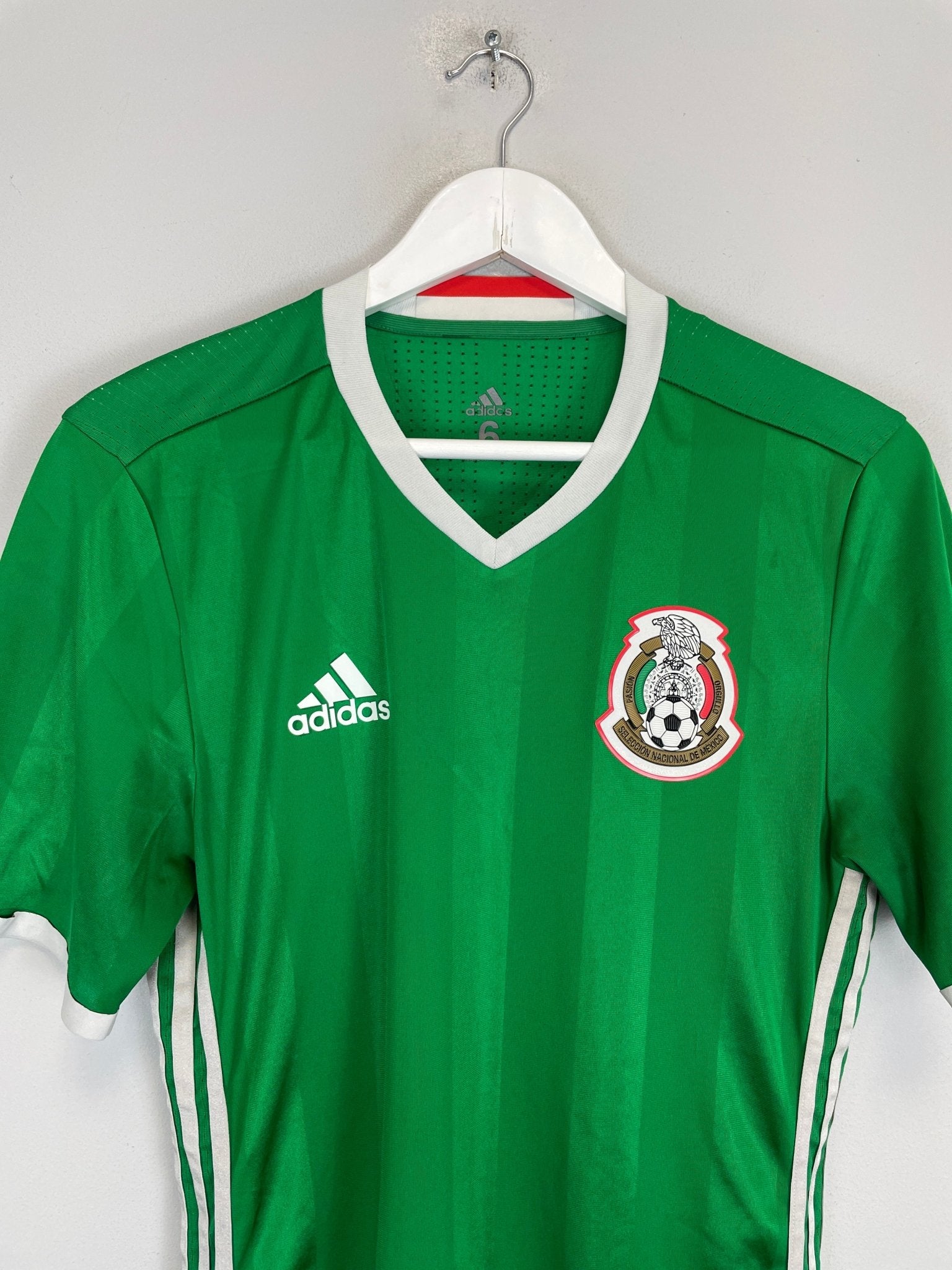 Shop 2016/17 MEXICO *PLAYER ISSUE* HOME SHIRT (M) ADIDAS, classic football shirts, vintage football shirts & retro soccer jerseys at Cult Kits