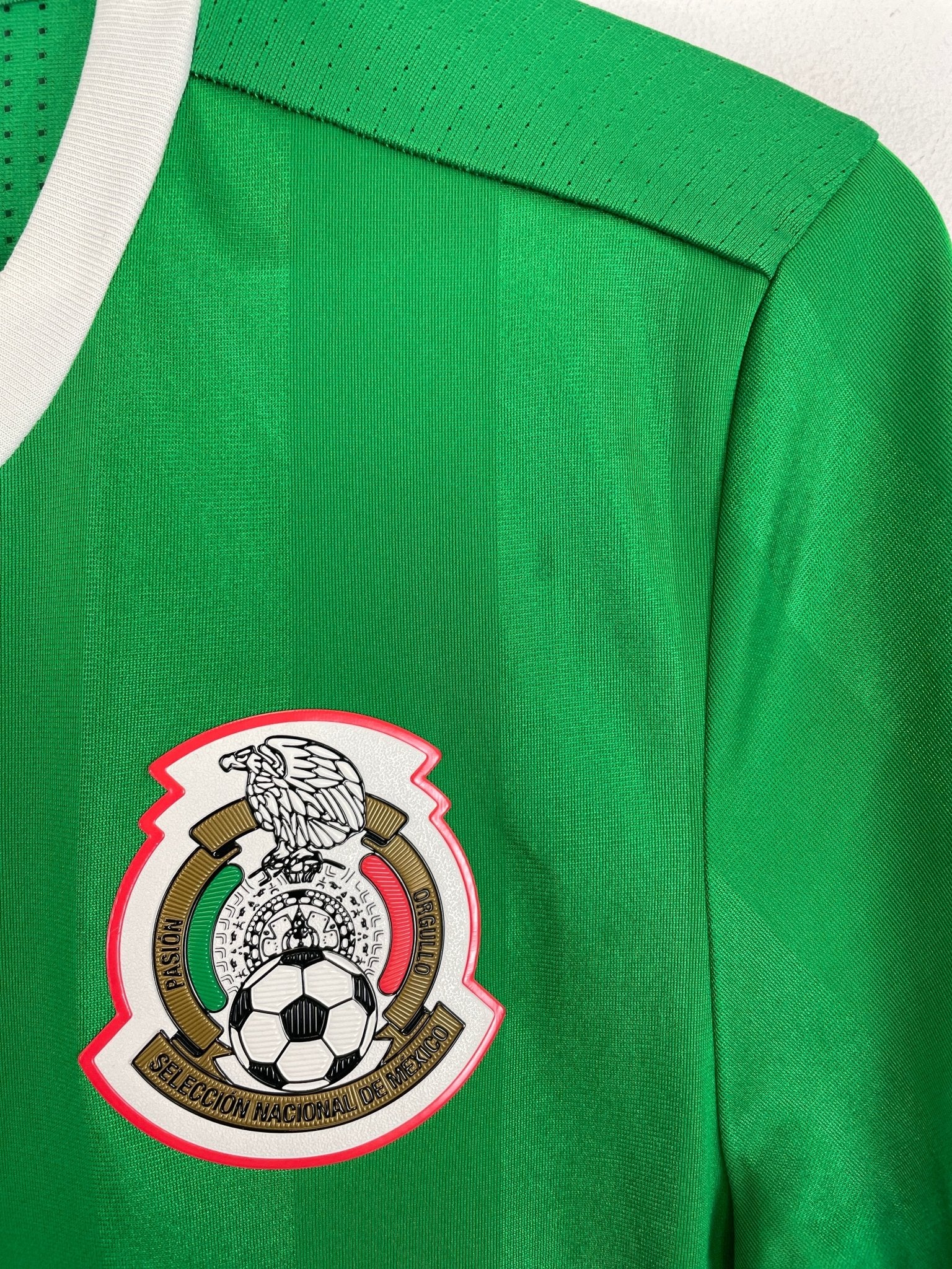 Shop 2016/17 MEXICO *PLAYER ISSUE* HOME SHIRT (M) ADIDAS, classic football shirts, vintage football shirts & retro soccer jerseys at Cult Kits