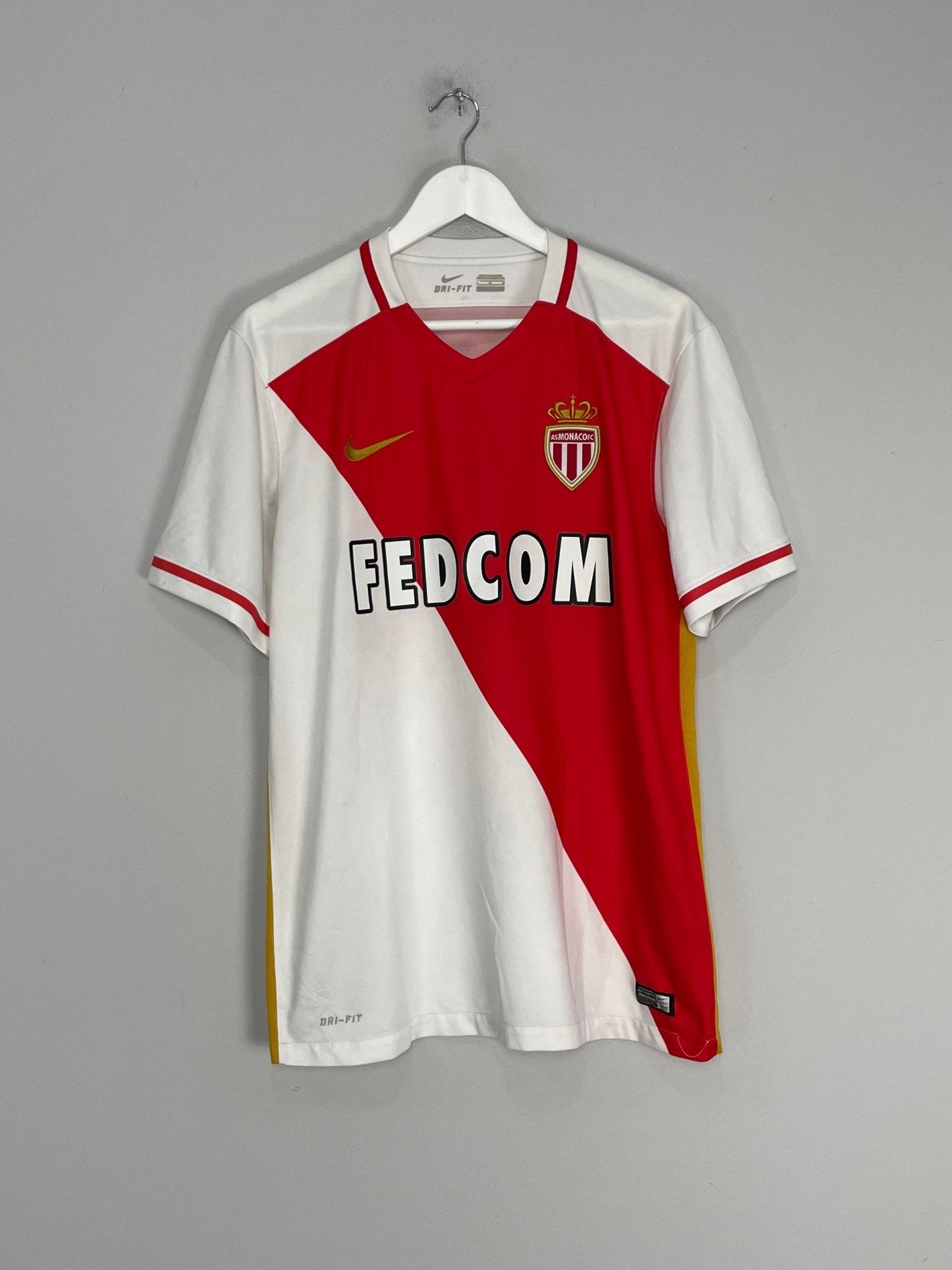 Shop 2016/17 MONACO MBAPPE #29 HOME SHIRT (L) NIKE, classic football shirts, vintage football shirts & retro soccer jerseys at Cult Kits