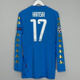 Shop 2016/17 NAPOLI HAMSIK #17 C/L L/S HOME SHIRT (XL) KAPPA, classic football shirts, vintage football shirts & retro soccer jerseys at Cult Kits